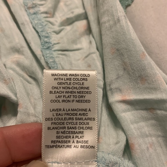 Love,Fire Mint Floral Tiered Tank Top - Picture 9 of 9